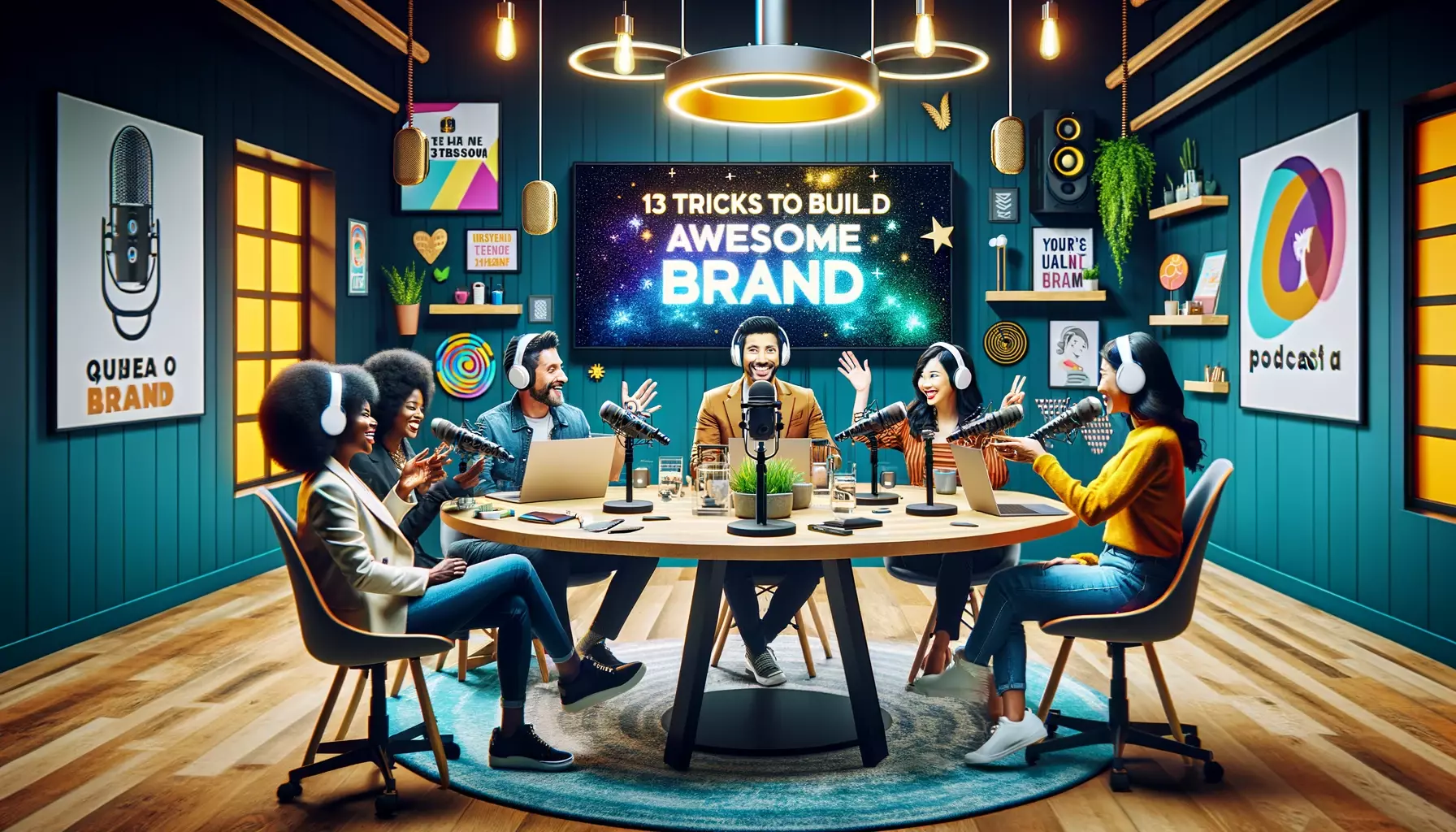 13 Tricks to Build an Awesome Brand Using a Podcast in 2024