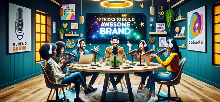 13 Tricks to Build an Awesome Brand Using a Podcast in 2024