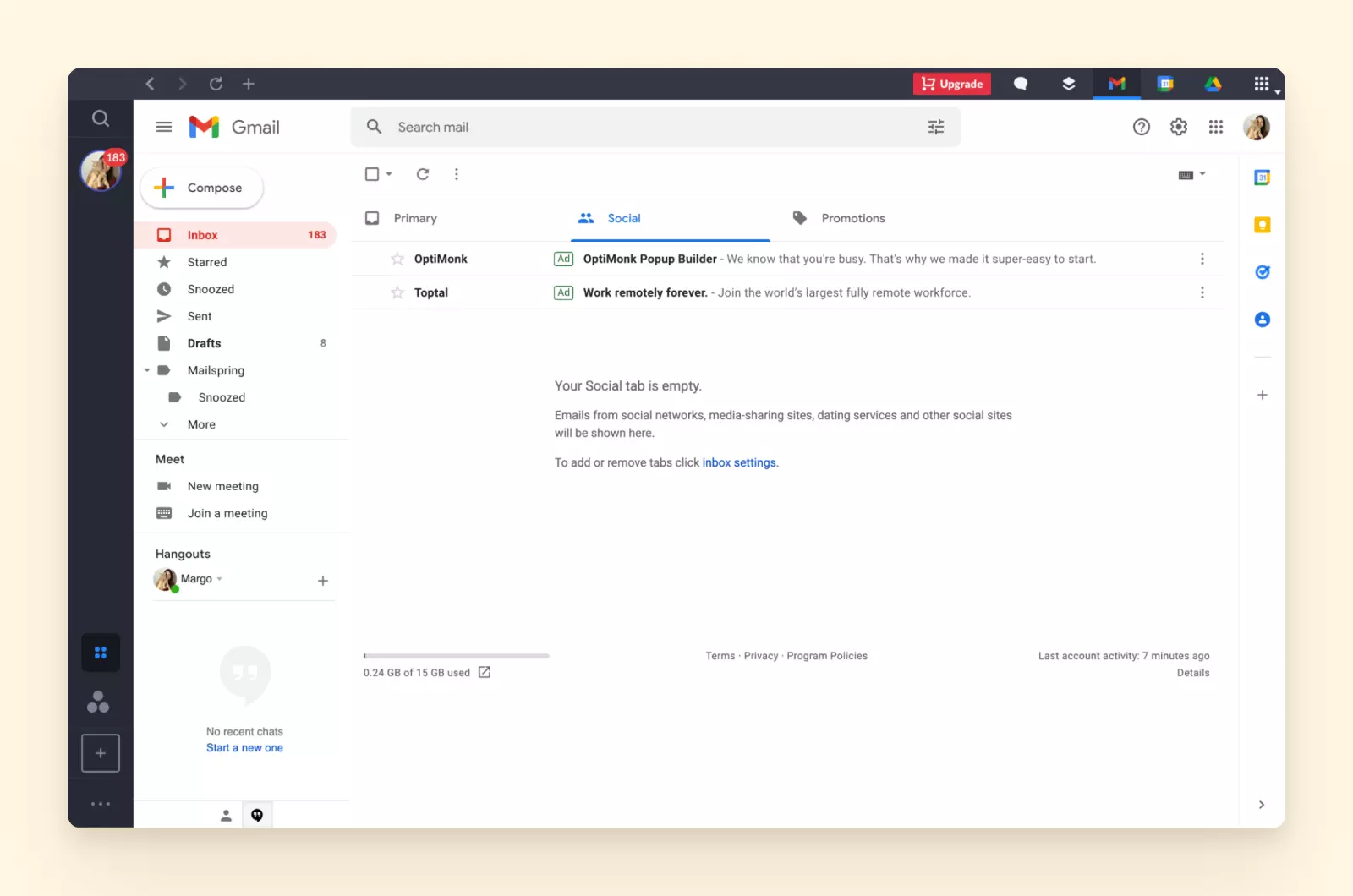 Shift email interface - alternativa a Outlook