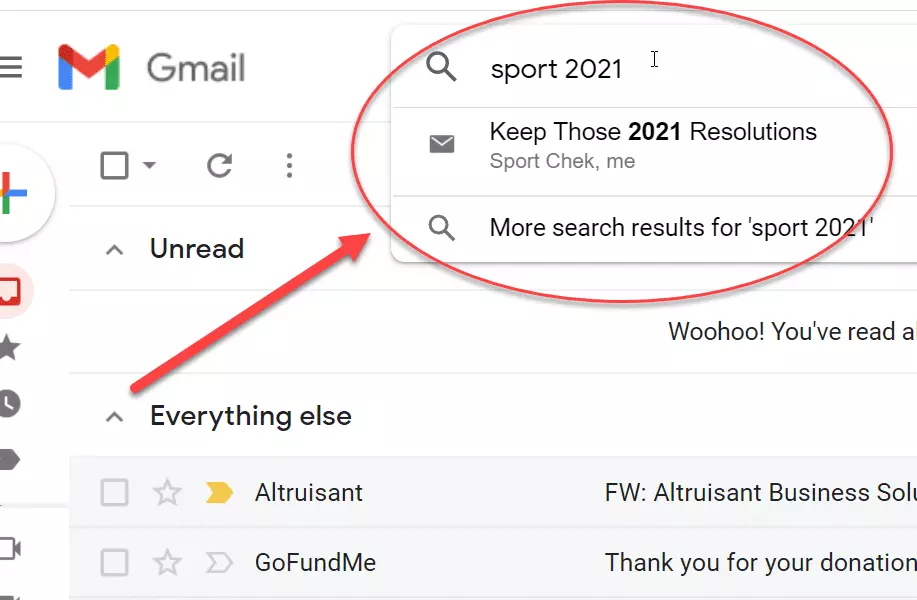 How to find archived emails with Gmail search