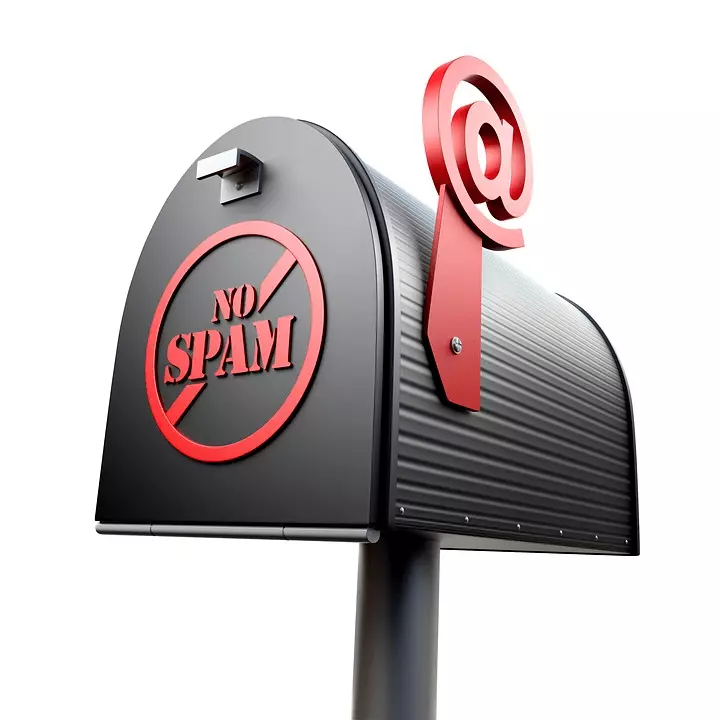 How to reduce incoming spam email