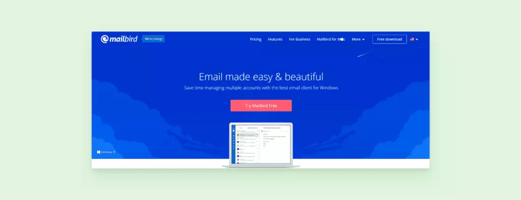 Mailbird email client