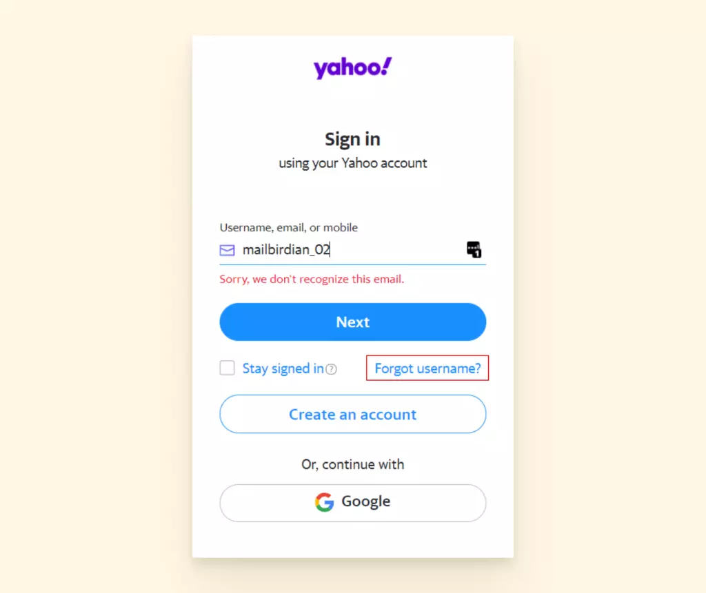 Yahoo Mail down, users unable to sign-in