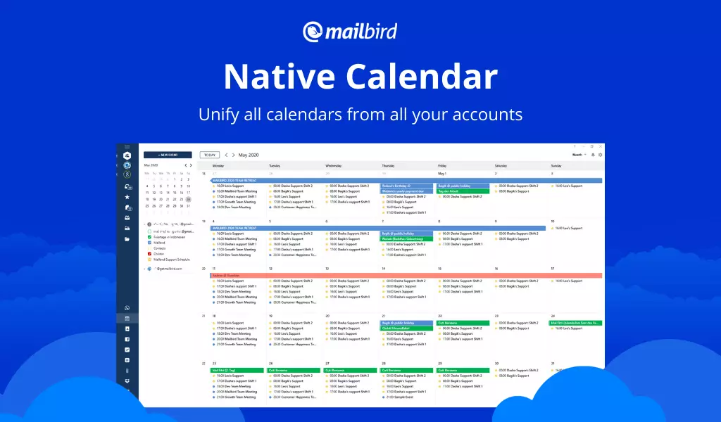 mailbird addonyahoo calendars