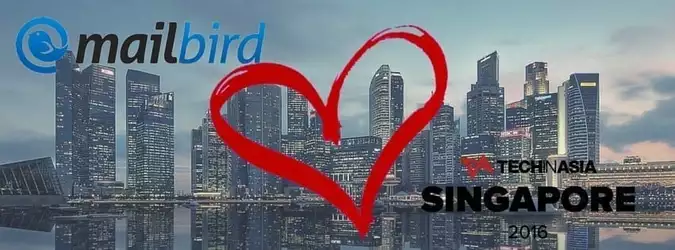 Mailbird liebt Tech in Asia Singapur 2016