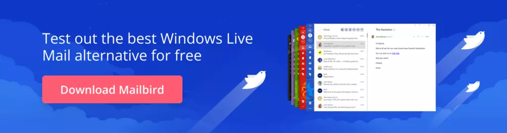 CTA banner for Windows Live Mail alternatives review