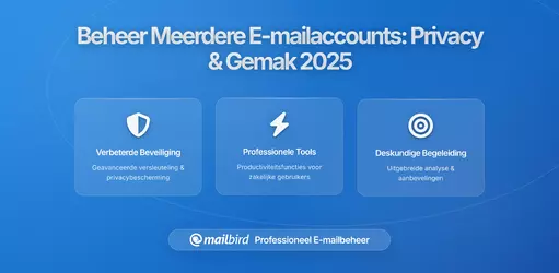 Balans tussen gemak en privacy: Slim meerdere e-mailaccounts beheren