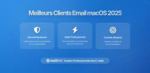 Meilleures Alternatives aux Clients Email pour macOS en 2026 : Performance, Fonctionnalités et Confidentialité Comparées