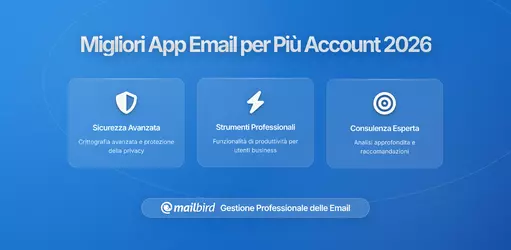 I migliori client email desktop per gestire più account senza rallentamenti