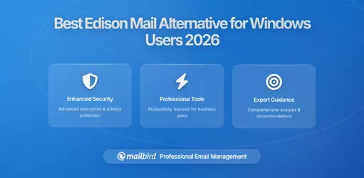 Best Edison Mail Alternative for Windows Users in 2026: Why Mailbird Leads the Pack