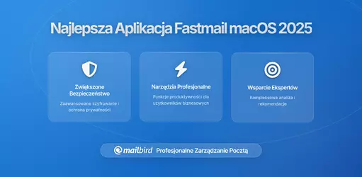Najlepsza aplikacja Fastmail dla macOS w 2026: Wybierz idealne rozwiązanie email