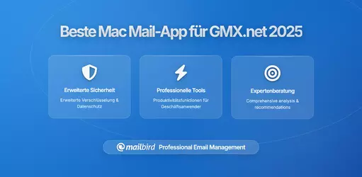 Bester Mac E-Mail-Client für GMX.net 2026: Top-Alternativen