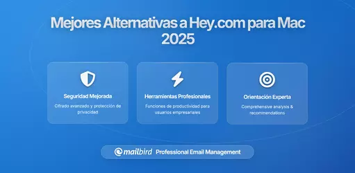 Mejores alternativas a Hey.com para MacOS en 2026: Razones por las que los usuarios de Mac cambian a soluciones de correo más flexibles