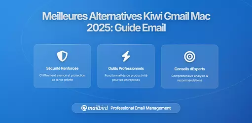 Meilleures Alternatives à Kiwi pour Gmail sur Mac en 2026: Guide Complet des Clients Email de Bureau