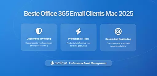 Beste Office 365 e-mailclients voor Mac in 2026: Vlucht voor Outlook's prestatieprobleem