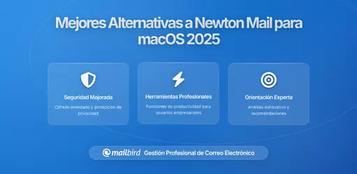 Mejores alternativas a Newton Mail para macOS en 2026: Guía completa de migración