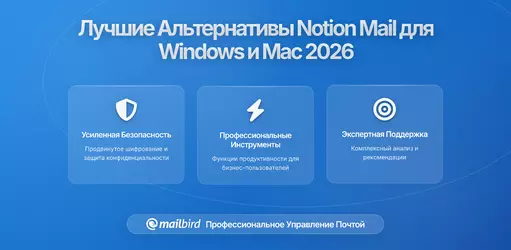 Лучшие альтернативы Notion Mail для Windows и Mac в 2026: Полный гид