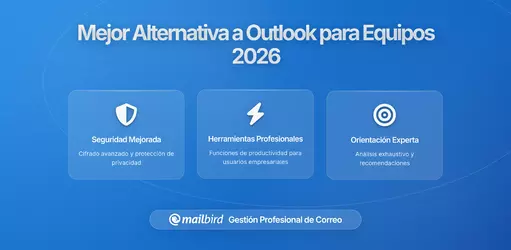 Mejor Alternativa a Outlook para Equipos de Pequeñas Empresas en 2026: Guía Completa