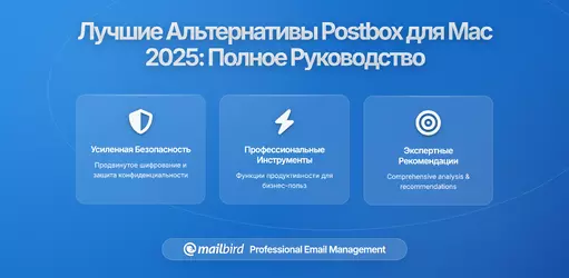 Лучшие альтернативы Postbox для пользователей Mac в 2026: Полное руководство по миграции