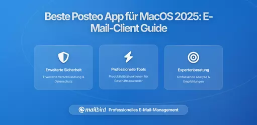 Beste Posteo-App für macOS in 2026: Kompletter Leitfaden für E-Mail-Clients