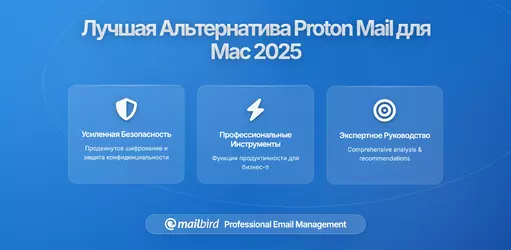 Лучшая альтернатива Proton Mail для MacOS в 2026: Рабочие решения