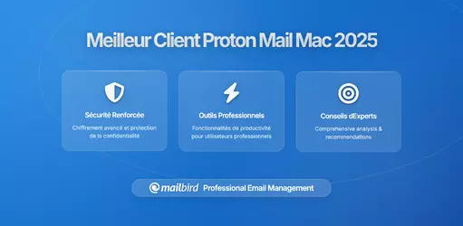 Le meilleur client Proton Mail pour Mac en 2026 : Trouver votre solution email de bureau idéale