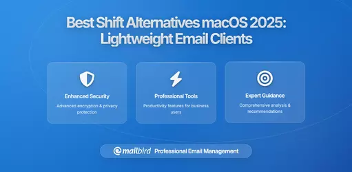 Best Shift Alternatives for macOS in 2025: Resource-Efficient Email Clients That Actually Work