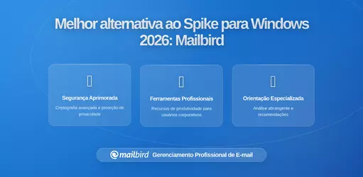 Mailbird como Principal Alternativa ao Spike para Utilizadores de Windows em 2026