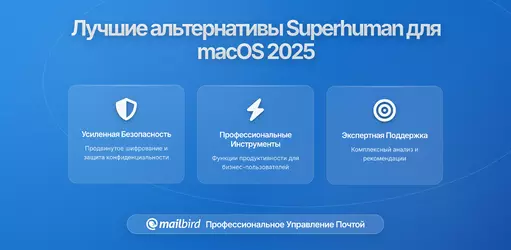 Лучшие альтернативы Superhuman для macOS в 2026: Найдите идеальное решение для почты