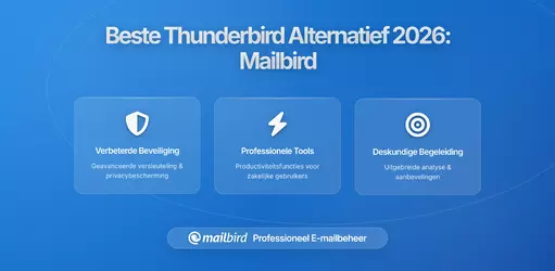 Beste Thunderbird-alternatief voor Windows in 2026: Waarom Mailbird Jouw E-mailbeheer Oplossingen Biedt