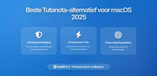 Beste Tutanota-alternatief voor macOS in 2026: Vind de juiste e-mailoplossing