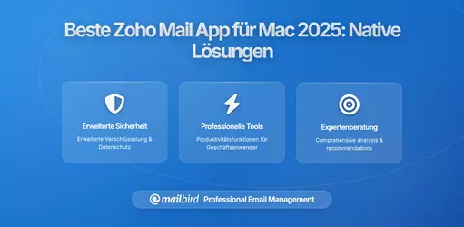 Beste Zoho Mail App für Mac-Nutzer in 2026: Einheitliche Postfachlösungen und Offline-Funktionen