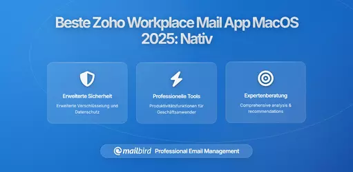 Beste Zoho Workplace E-Mail-App für MacOS im Jahr 2026: Native Lösungen vs Drittanbieter-Alternativen