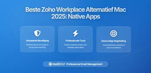 Beste Zoho Workplace-app voor MacOS in 2026: Uitgebreide Gids voor E-mailbeheeroplossingen