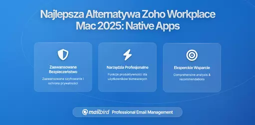 Najlepsza alternatywa dla Zoho Workplace na Mac 2026: Aplikacje natywne