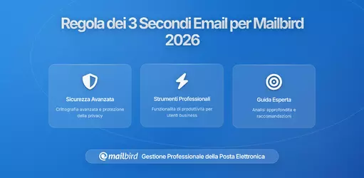 Gestisci la tua Posta: La Regola dei Tre Secondi per gli Utenti di Mailbird