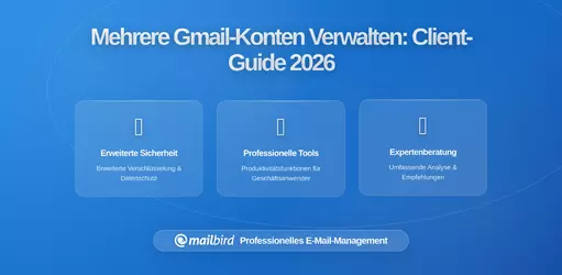Verwalten mehrerer Gmail-Konten: Warum ein einheitlicher Desktop-Client in 2026 wichtig ist
