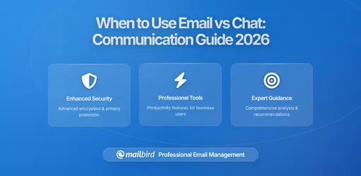 When Email Beats Chat and When It Quietly Loses — With Mailbird as the Hub