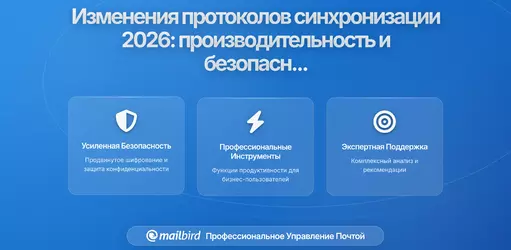 Изменения протокола синхронизации почты 2026: Руководство по обновлениям производительности и безопасности