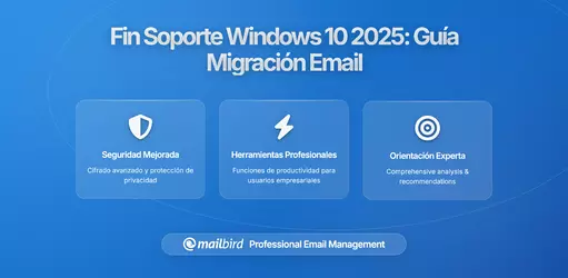 No Pierdas tu Configuración de Correo Electrónico - Guía de Fin de Soporte de Windows 10
