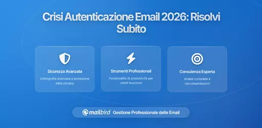 Crisi dell'Autenticazione Email 2026: Perché le Tue Email Continuano a Fallire e Come Risolverlo