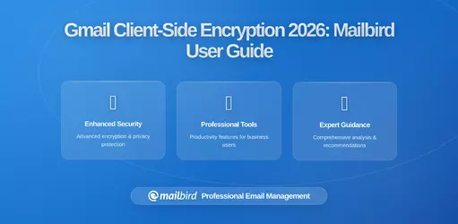 Gmail's Client-Side Encryption Expansion: What Mailbird Users Need to Know About Secure Email in 2026