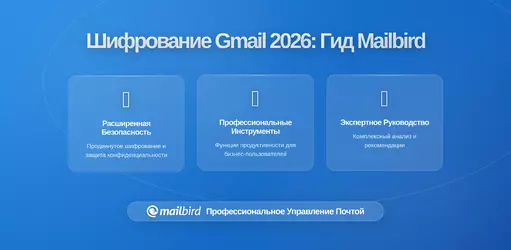 Расширение шифрования на стороне клиента в Gmail: что нужно знать пользователям Mailbird о безопасной электронной почте в 2026