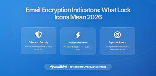 Understanding Email Encryption Indicators: What Those Lock Icons Really Mean in 2026