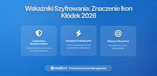 Zrozumienie wskaźników szyfrowania e-maili: co naprawdę oznaczają te ikony kłódek w 2026