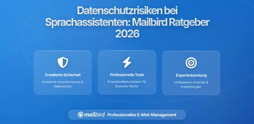 Die verborgenen Datenschutzkosten, wenn Sprachassistenten Ihre E-Mails vorlesen: Was Mailbird-Nutzer wissen müssen