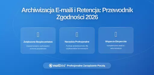 Archiwizacja i Zasady Przechowywania E-maili: Jak Wymagania Zgodności Kształtują Wybory Klientów w Branżach Regulowanych