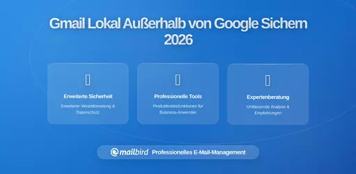 Kontrolle übernehmen: So sichern Sie Gmail außerhalb von Google-Servern mit Mailbird