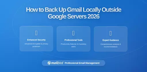 Taking Control: How to Back Up Gmail Outside Google's Servers with Mailbird