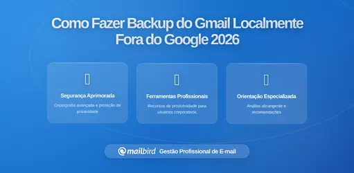 Assumir o Controle: Como Fazer Backup do Gmail Fora dos Servidores do Google com o Mailbird